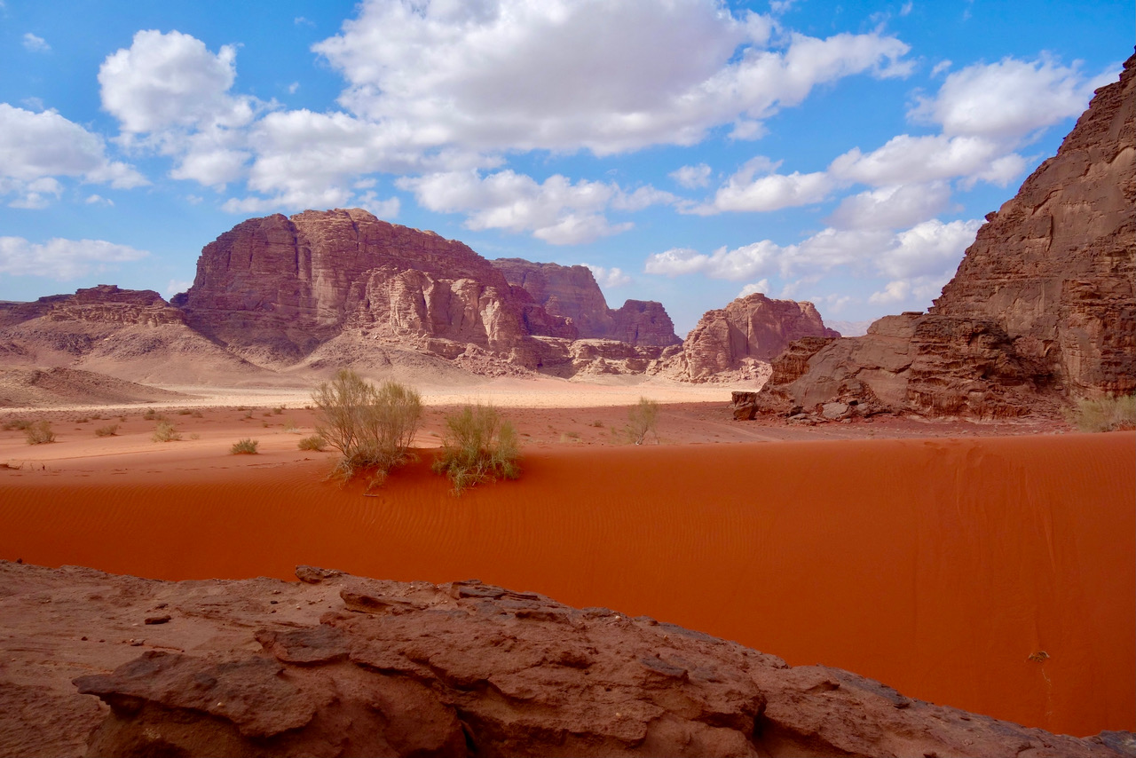 Wadi Rum desert walking tour